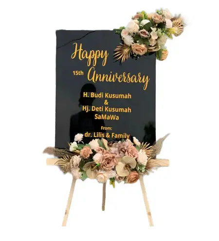 Papan Bunga Akrilik Cianting